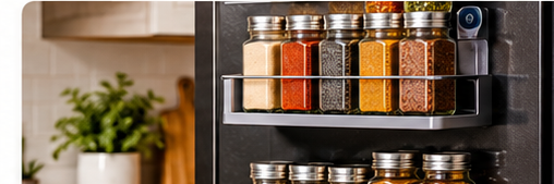 Magnetic Spice Racks vs Cabinet Shelf Risers: Which Saves More Kitchen Space?